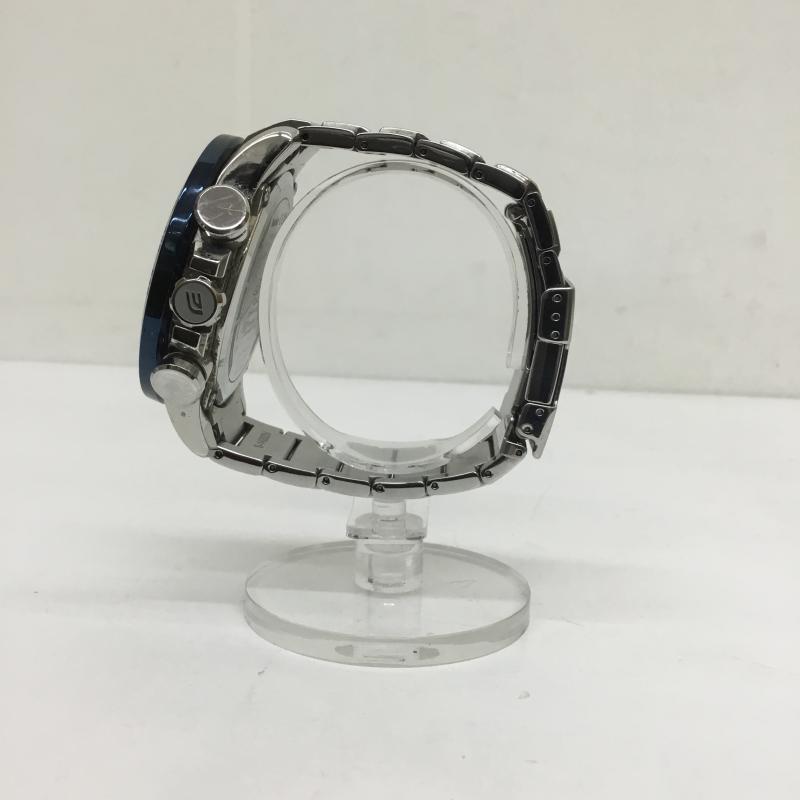 カシオ CASIO 腕時計 アナログ(クォーツ式) EQB-800DB-1AJF タフソーラー ロゴ、文字 青 / ブルー / メンズ USED 古着 中古 10100876