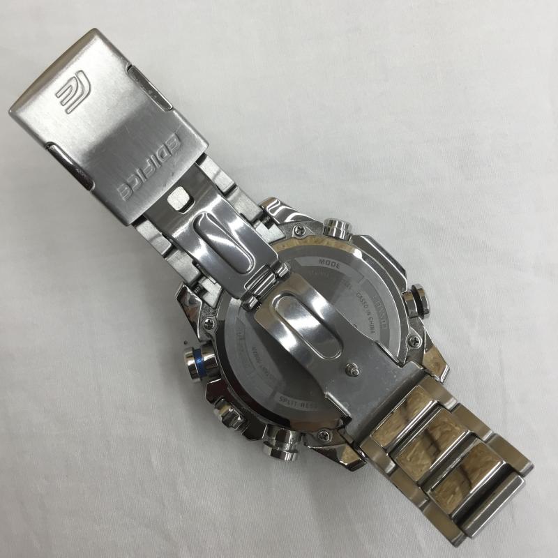 カシオ CASIO 腕時計 アナログ(クォーツ式) EQB-800DB-1AJF タフソーラー ロゴ、文字 青 / ブルー / メンズ USED 古着 中古 10100876