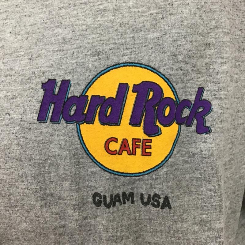 ハードロックカフェ HARD ROCK CAFE Tシャツ 半袖 半袖カットソー プリントTシャツ クルーネックカットソー 古着 L ロゴ、文字 灰 / グレー / メンズ USED 古着 中古 10100878