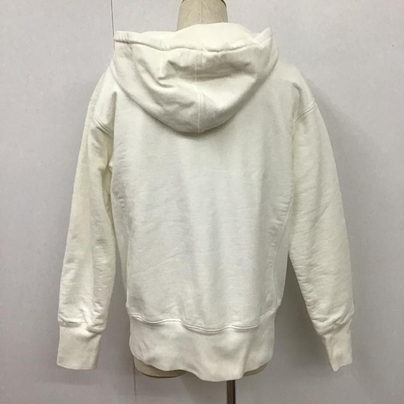 メゾン マルジェラ Maison Margiela パーカー 長袖 S50GU0152 パーカー 長袖スウェット トレーナー 長袖パーカー プリントスウェット 48 ロゴ、文字 白 / ホワイト / メンズ USED 古着 中古 10100889