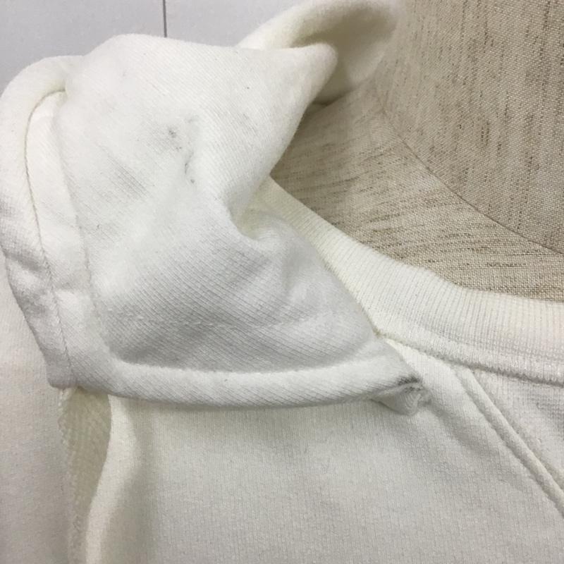 メゾン マルジェラ Maison Margiela パーカー 長袖 S50GU0152 パーカー 長袖スウェット トレーナー 長袖パーカー プリントスウェット 48 ロゴ、文字 白 / ホワイト / メンズ USED 古着 中古 10100889