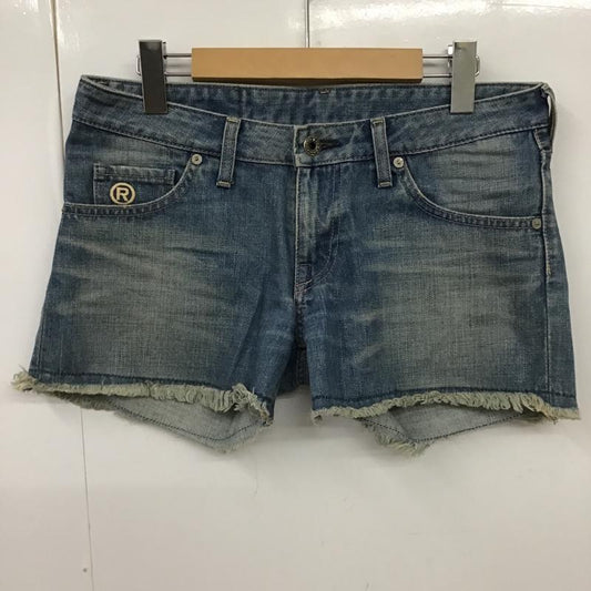 アベイシングエイプ A BATHING APE パンツ ショートパンツ ショートパンツ ハーフパンツ カジュアルパンツ デニムパンツ XS 無地 インディゴ / インディゴ /  レディース USED 古着 中古 10100900