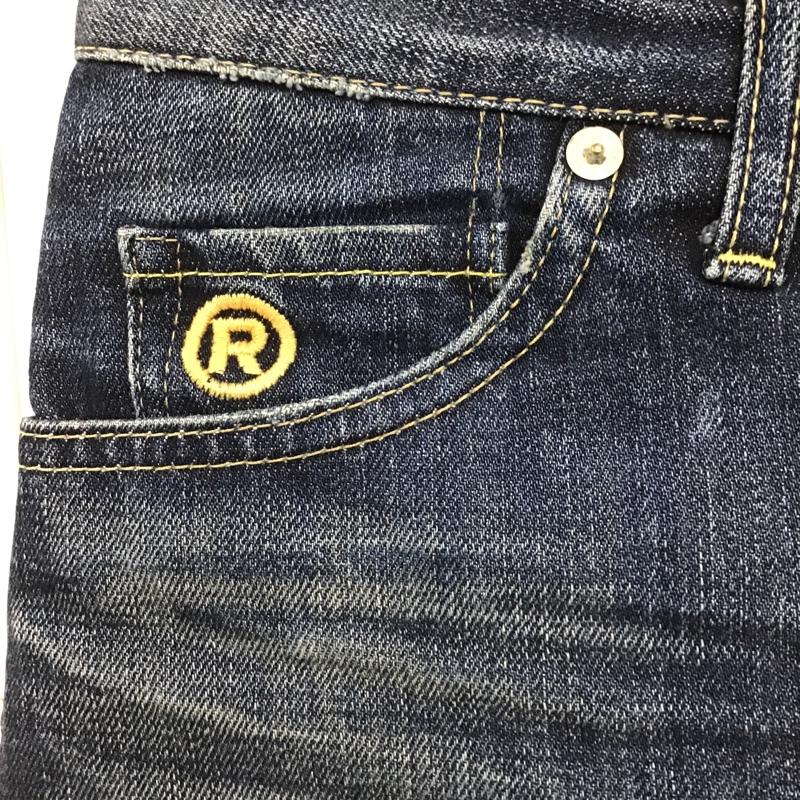 アベイシングエイプ A BATHING APE パンツ ショートパンツ ショートパンツ ハーフパンツ カジュアルパンツ デニムパンツ XS ロゴ、文字 X 刺繍 インディゴ / インディゴ /  レディース USED 古着 中古 10100902