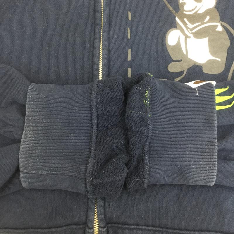 アベイシングエイプ A BATHING APE パーカー 長袖 PANDA FULL ZIP HOODIE パンダパーカー L アニマル柄 紺 / ネイビー / メンズ USED 古着 中古 10100915