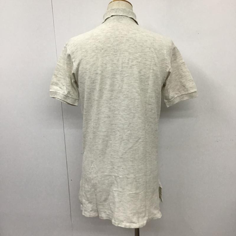 ポロバイラルフローレン Polo by RALPH LAUREN ポロシャツ 半袖 S 無地 オフホワイト / オフホワイト / メンズ USED 古着 中古 10100931