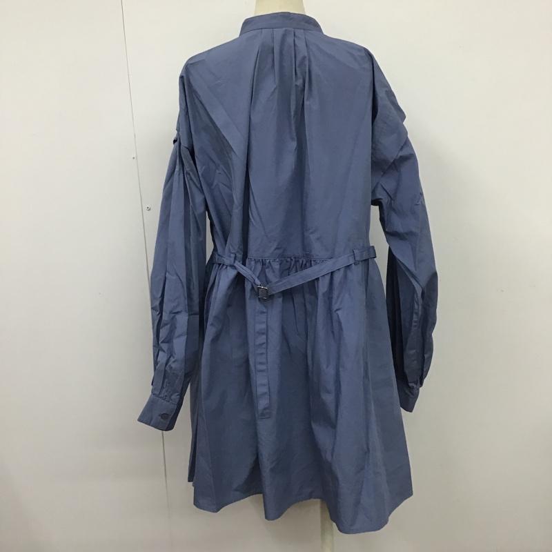 レイジブルー RAGEBLUE シャツ、ブラウス 長袖 FREE 無地 水色 / ライトブルー / レディース USED 古着 中古 10100954