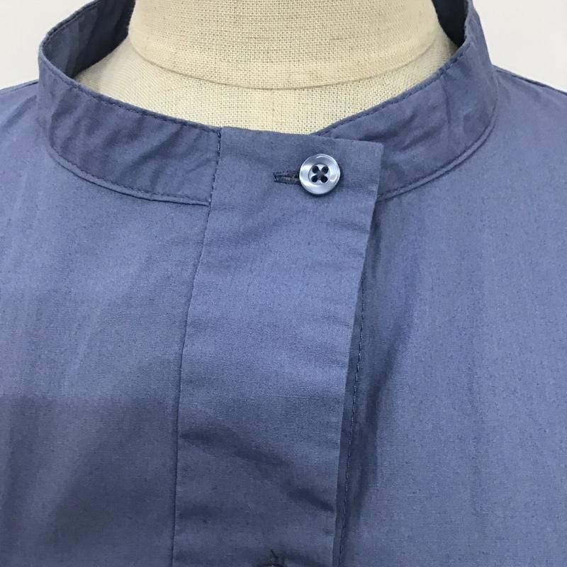 レイジブルー RAGEBLUE シャツ、ブラウス 長袖 FREE 無地 水色 / ライトブルー / レディース USED 古着 中古 10100954