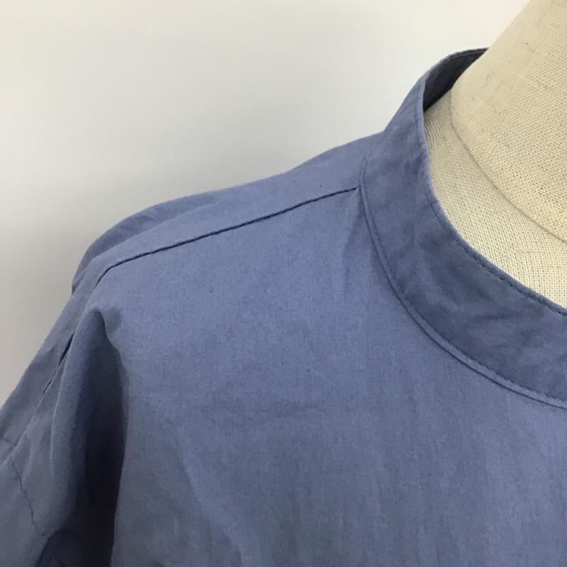 レイジブルー RAGEBLUE シャツ、ブラウス 長袖 FREE 無地 水色 / ライトブルー / レディース USED 古着 中古 10100954