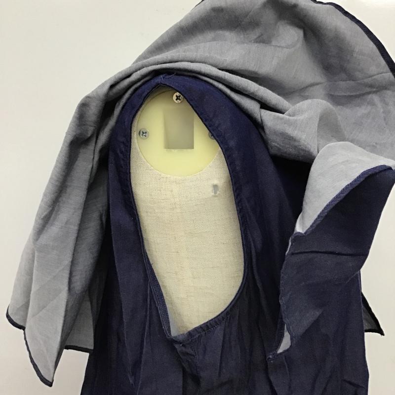 ニコアンド niko and... カットソー 半袖 M 無地 インディゴ / インディゴ /  レディース USED 古着 中古 10100956