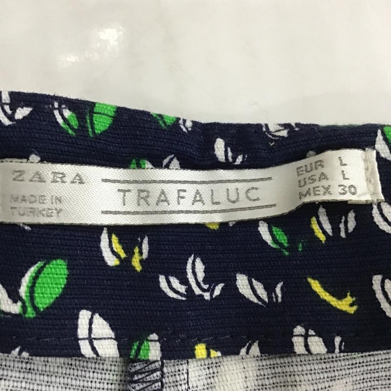 ザラ ZARA パンツ ショートパンツ L 総柄 マルチカラー / マルチカラー /  レディース USED 古着 中古 10100959