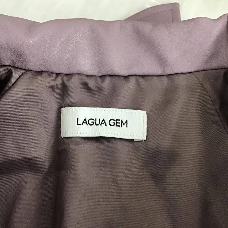 ラグア ジェム LAGUA GEM ジャケット、上着 ジャンパー、ブルゾン 510ESZ30-0600 レザージャケット FLAP OVER JK FREE 無地 マルチカラー / マルチカラー / レディース USED 古着 中古 10100960