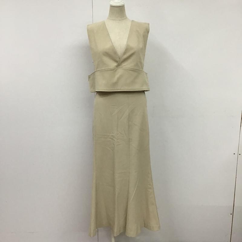 ビス ViS ウェア ウェア FREE 無地 ベージュ / ベージュ / レディース USED 古着 中古 10100970
