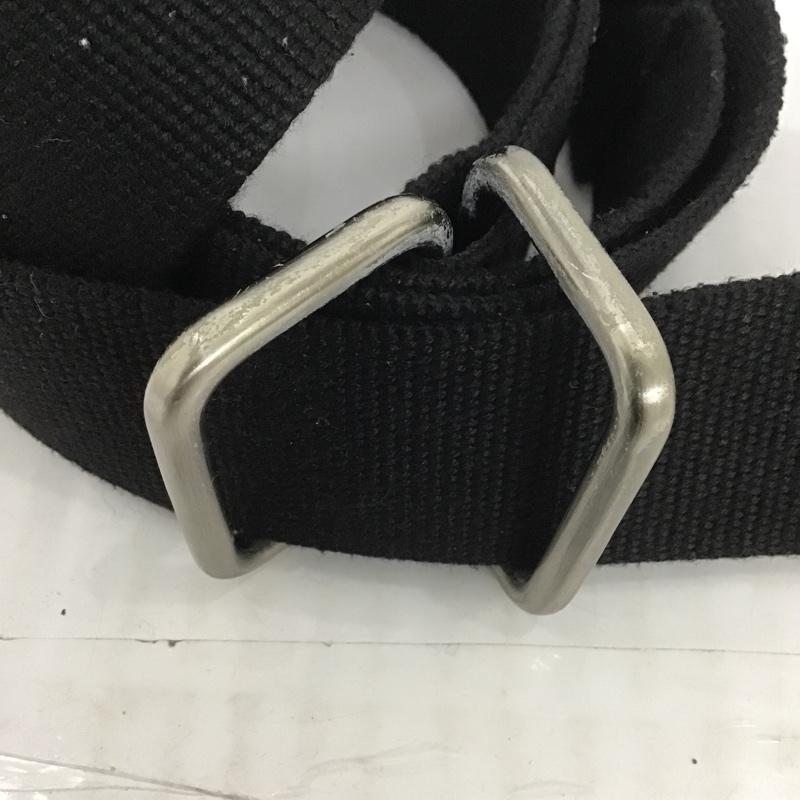イレブン バイ ボリス バイジャン サベリ 11 by Boris Bidjan Saberi ベルト・バックル ベルト ロングベルト 布製 刺繍 黒 / ブラック / メンズ USED 古着 中古 10100978