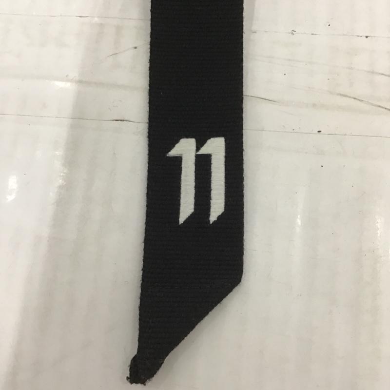 イレブン バイ ボリス バイジャン サベリ 11 by Boris Bidjan Saberi ベルト・バックル ベルト ロングベルト 布製 刺繍 黒 / ブラック / メンズ USED 古着 中古 10100978