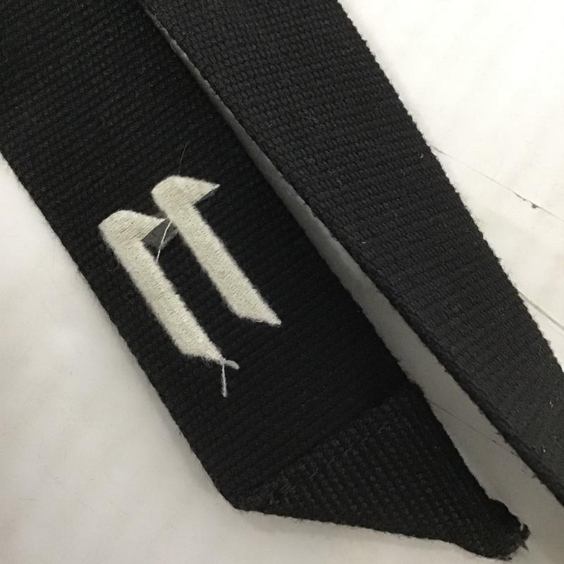 イレブン バイ ボリス バイジャン サベリ 11 by Boris Bidjan Saberi ベルト・バックル ベルト ロングベルト 布製 刺繍 黒 / ブラック / メンズ USED 古着 中古 10100978