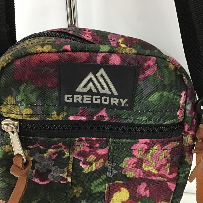 グレゴリー GREGORY ショルダーバッグ ショルダーバッグ QUICK POCKET M ロゴ 花柄 マルチカラー / マルチカラー / メンズ USED 古着 中古 10101021