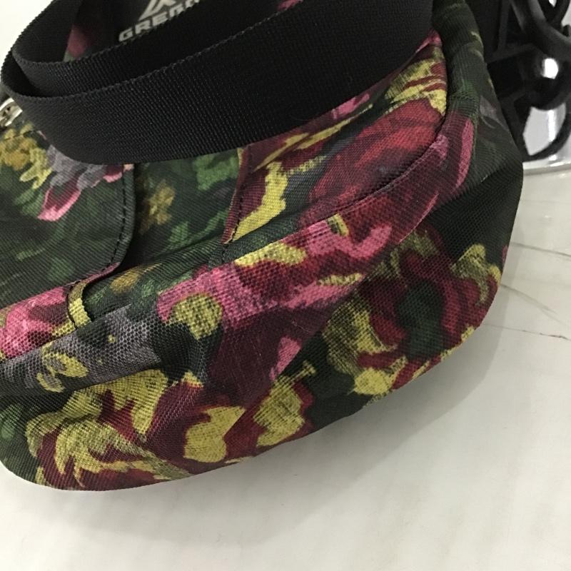 グレゴリー GREGORY ショルダーバッグ ショルダーバッグ QUICK POCKET M ロゴ 花柄 マルチカラー / マルチカラー / メンズ USED 古着 中古 10101021