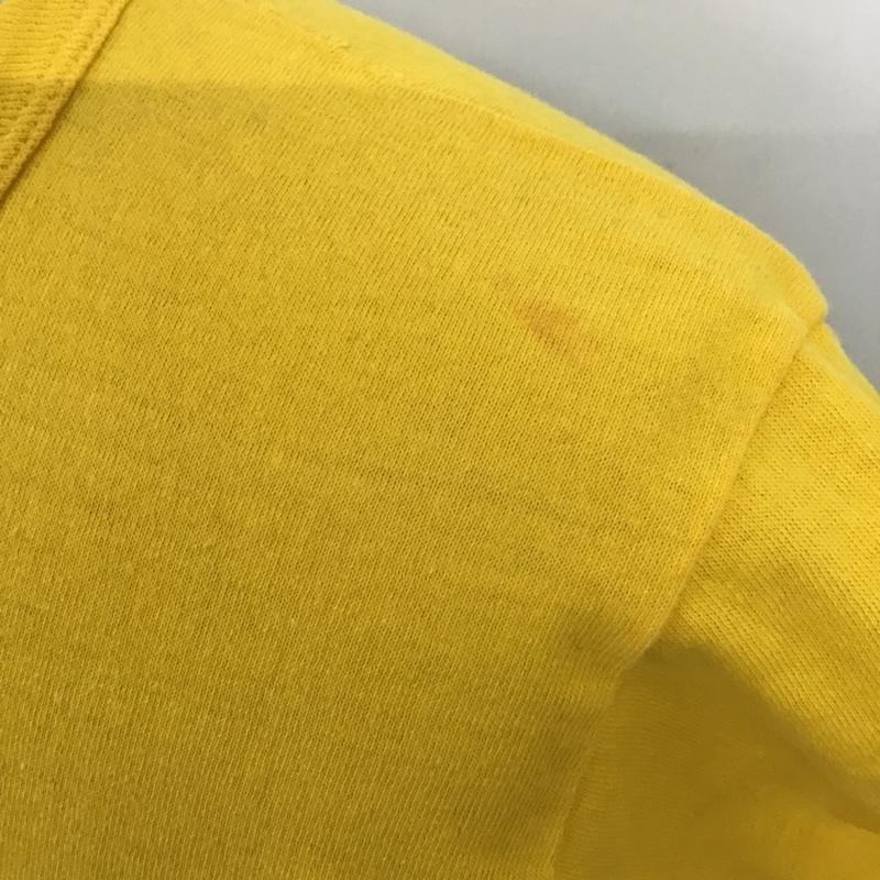 ラッセル RUSSELL Tシャツ 半袖 半袖カットソー プリントTシャツ クルーネックカットソー 70s 古着 L プリント 黄 / イエロー / メンズ USED 古着 中古 10101022