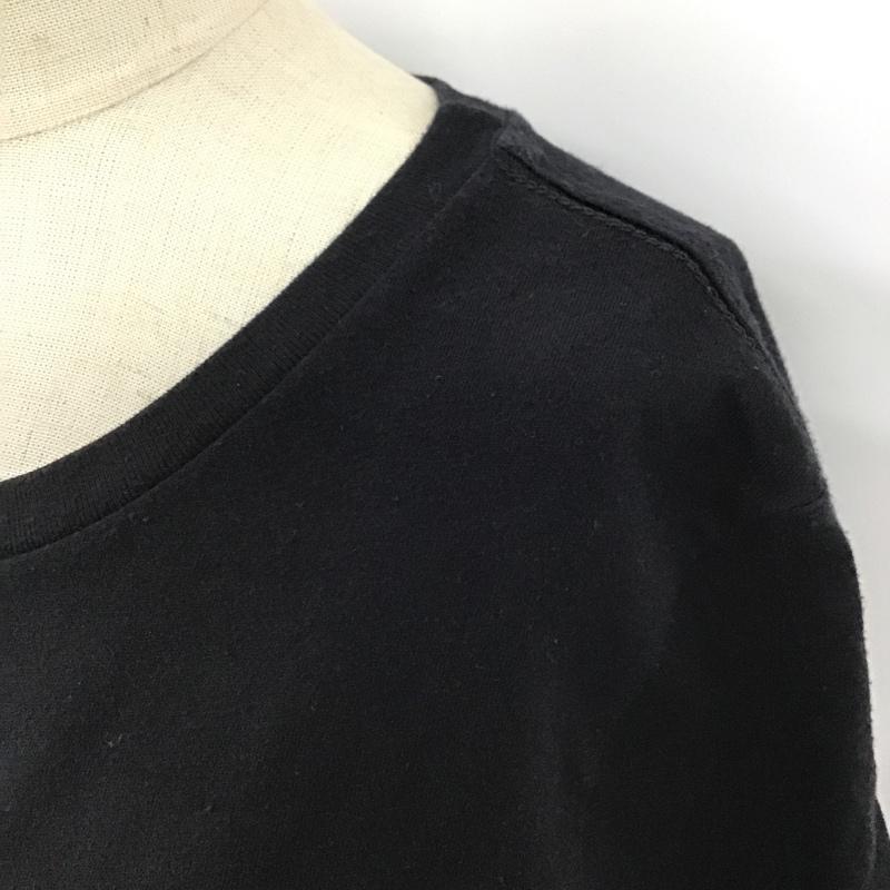 ハーレーダビッドソン Harley-Davidson Tシャツ 半袖 プリントTシャツ XL プリント X ロゴ、文字 黒 / ブラック / レディース USED 古着 中古 10101028
