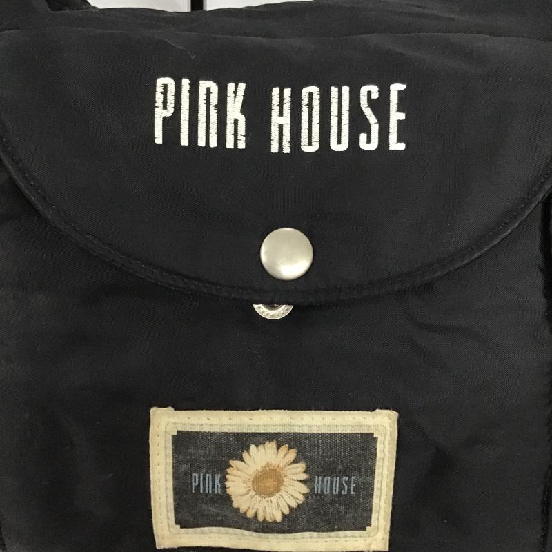 ピンクハウス PINK HOUSE ショルダーバッグ ショルダーバッグ ナイロン ロゴ、文字 黒 / ブラック / レディース USED 古着 中古 10101030
