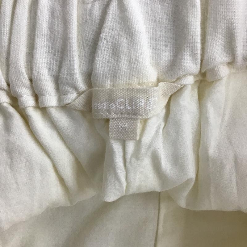スタディオクリップ studio CLIP ボトムス ボトムス SC174040-2 コットンリネンボンパンツ M 無地 白 / ホワイト /  レディース USED 古着 中古 10101040