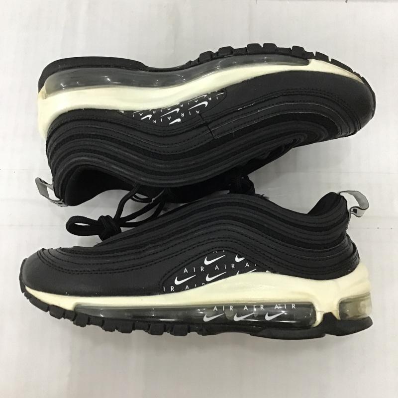 ナイキ NIKE スニーカー スニーカー AR7621-001 WMNS AIR MAX 97 LX 22.5cm 22.5cm ワンポイント 黒 / ブラック / レディース USED 古着 中古 10101041