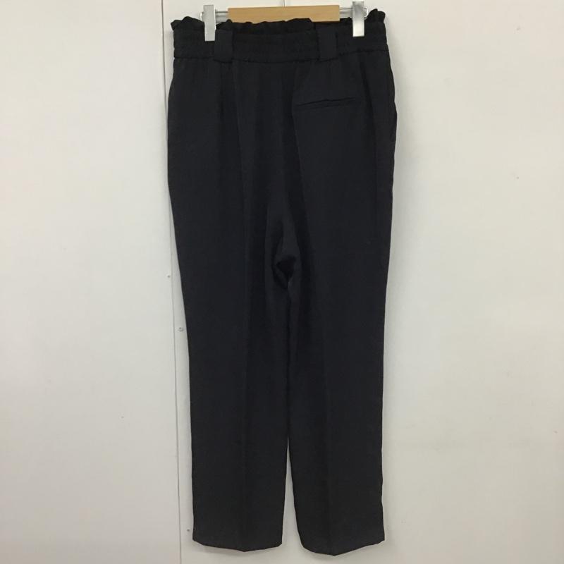 ザラ ZARA パンツ スラックス L 無地 紺 / ネイビー /  レディース USED 古着 中古 10101043