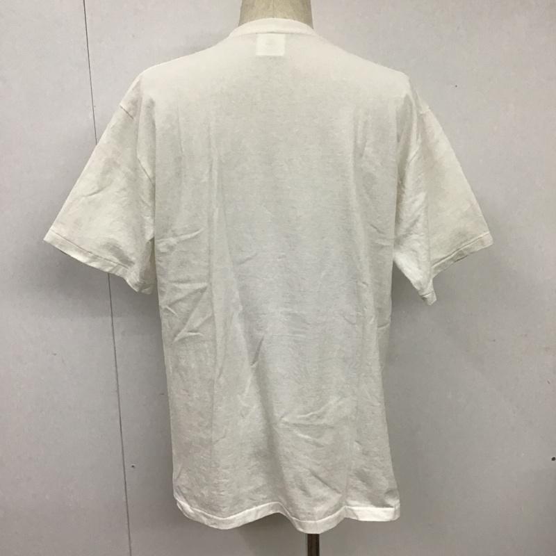 アベイシングエイプ A BATHING APE Tシャツ 半袖 半袖カットソー プリントTシャツ クルーネックカットソー XL プリント 白 / ホワイト / メンズ USED 古着 中古 10101046