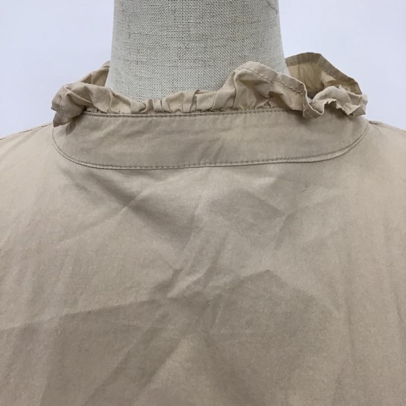 フーズフーチコ who's who Chico カットソー 長袖 CHZ1092504A0001 シャツブラウス2way 長袖カットソー ブラウス パフスリーブ フレアカットソー FREE 無地 ベージュ / ベージュ /  レディース USED 古着 中古 10101059