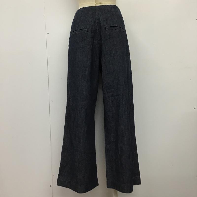 センスオブプレイス SENSEOFPLACE パンツ デニム、ジーンズ AA85-24A016 ボトム デニムパンツ ワイドパンツ カジュアルパンツ フレアパンツ 38 無地 インディゴ / インディゴ /  レディース USED 古着 中古 10101061
