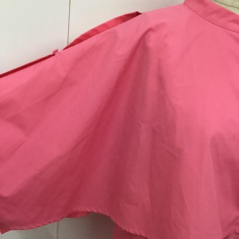 バースデイルーム Birthday room シャツ、ブラウス 半袖 1505AN01 2WAYケープブラウス FREE 無地 桃 / ピンク / レディース USED 古着 中古 10101073