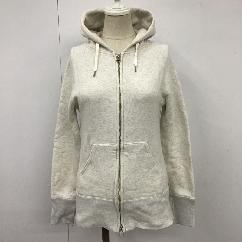 トラディショナルウェザーウェア Traditional Weatherwear パーカー 長袖 121M-7012 フルジップ ジップアップ S 無地 アイボリー / アイボリー / レディース USED 古着 中古 10101128