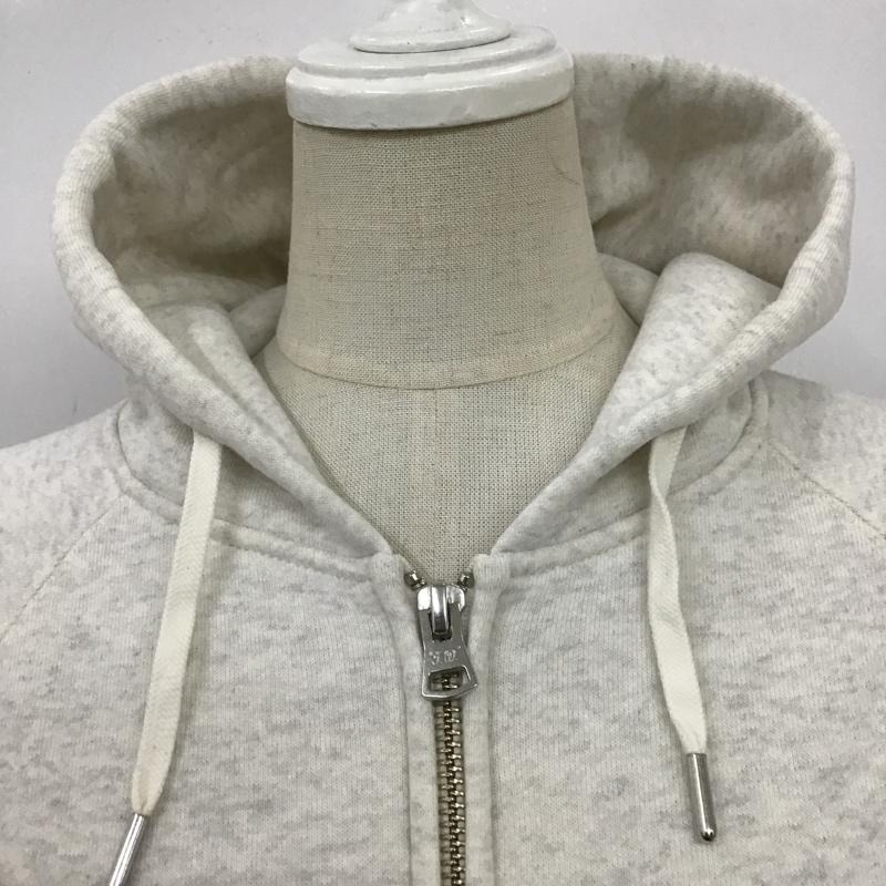 トラディショナルウェザーウェア Traditional Weatherwear パーカー 長袖 121M-7012 フルジップ ジップアップ S 無地 アイボリー / アイボリー / レディース USED 古着 中古 10101128