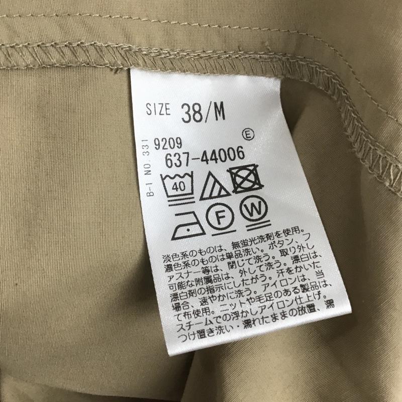 オペークドットクリップ OPAQUE.CLIP ジャケット、上着 ジャケット、ブレザー 637-44006 コットン ナイロン マウンテンパーカー M 無地 ベージュ / ベージュ / レディース USED 古着 中古 10101136