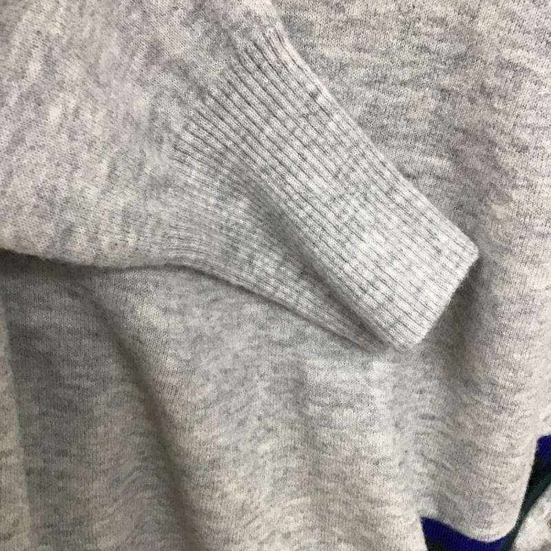 ブルーレーベル・クレストブリッジ BLUE LABEL CRESTBRIDGE カーディガン 長袖 55N38-240-07 38 無地 灰 / グレー / レディース USED 古着 中古 10101138