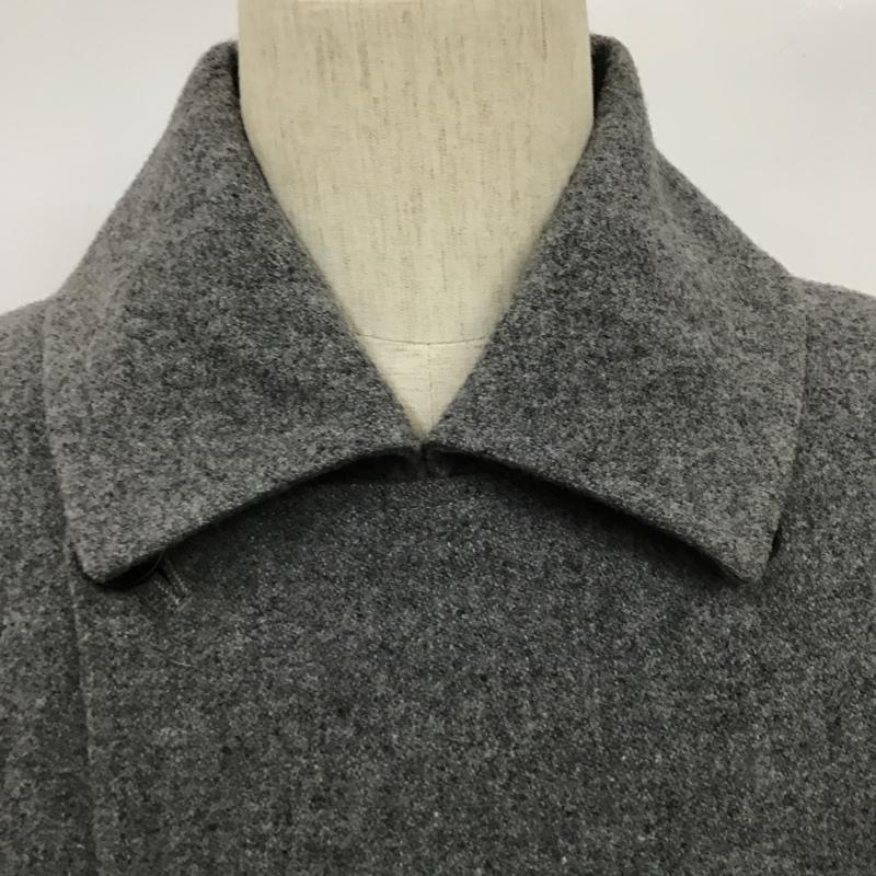 トミー TOMMY コート ピーコート M 無地 灰 / グレー / メンズ USED 古着 中古 10101142