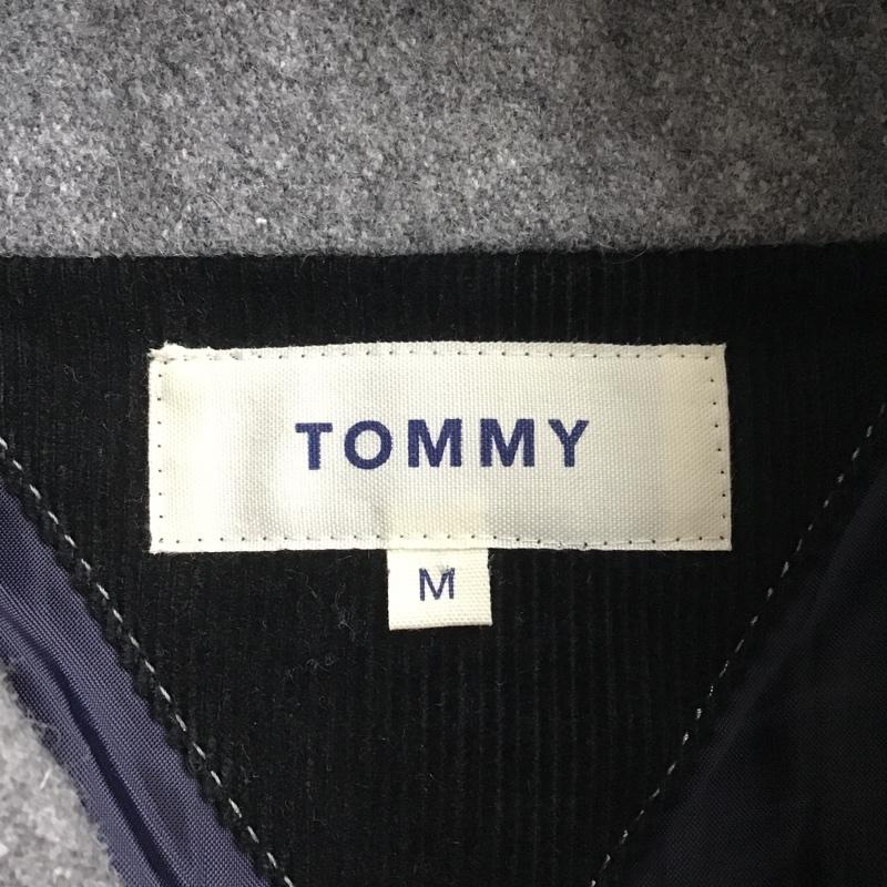 トミー TOMMY コート ピーコート M 無地 灰 / グレー / メンズ USED 古着 中古 10101142