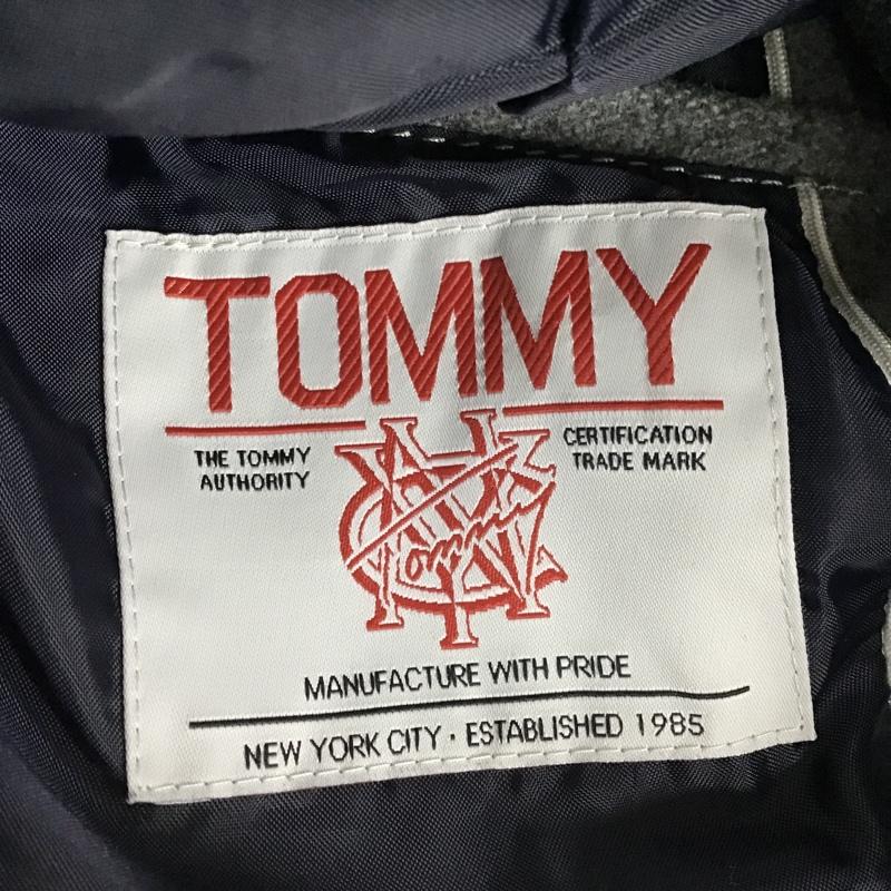 トミー TOMMY コート ピーコート M 無地 灰 / グレー / メンズ USED 古着 中古 10101142