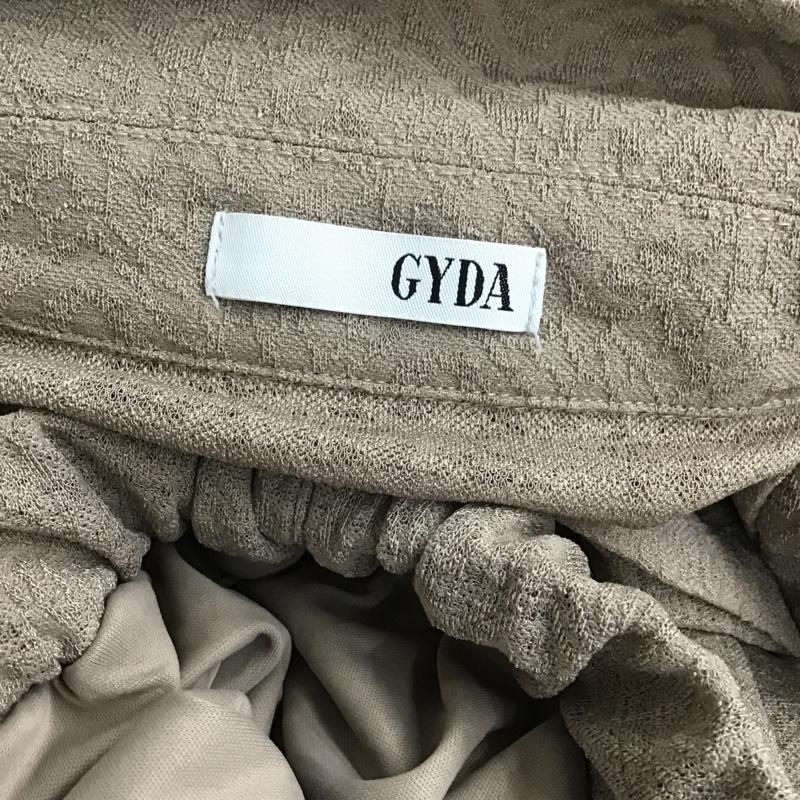 ジェイダ GYDA セットアップ セットアップ 072130413501-01 WATERMARKジャガードハーフスリーブシャツ ストレートパンツ FREE ベージュ / ベージュ / レディース USED 古着 中古 10101174