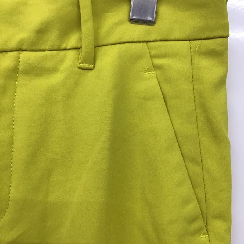 ザラ ZARA パンツ スラックス 7290 042 520 センタープレス 無地 黄 / イエロー /  レディース USED 古着 中古 10101179