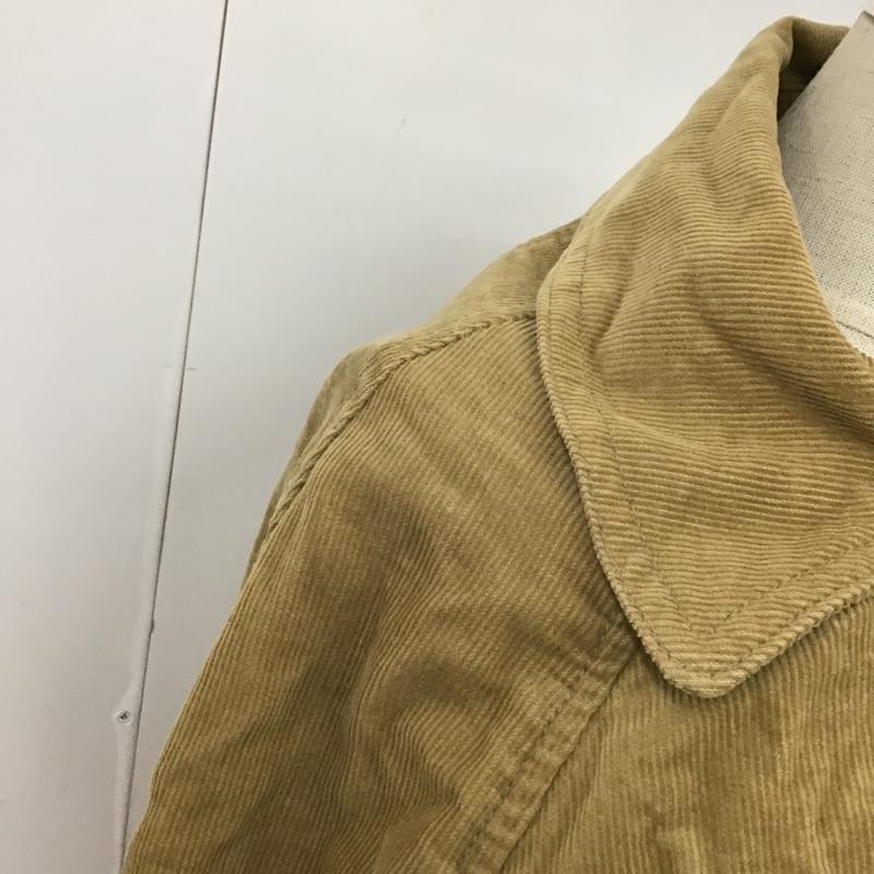 ダブルクローゼット w closet コート トレンチコート 263801 ボアライナー コーデュロイ FREE 無地 ベージュ / ベージュ / レディース USED 古着 中古 10101180