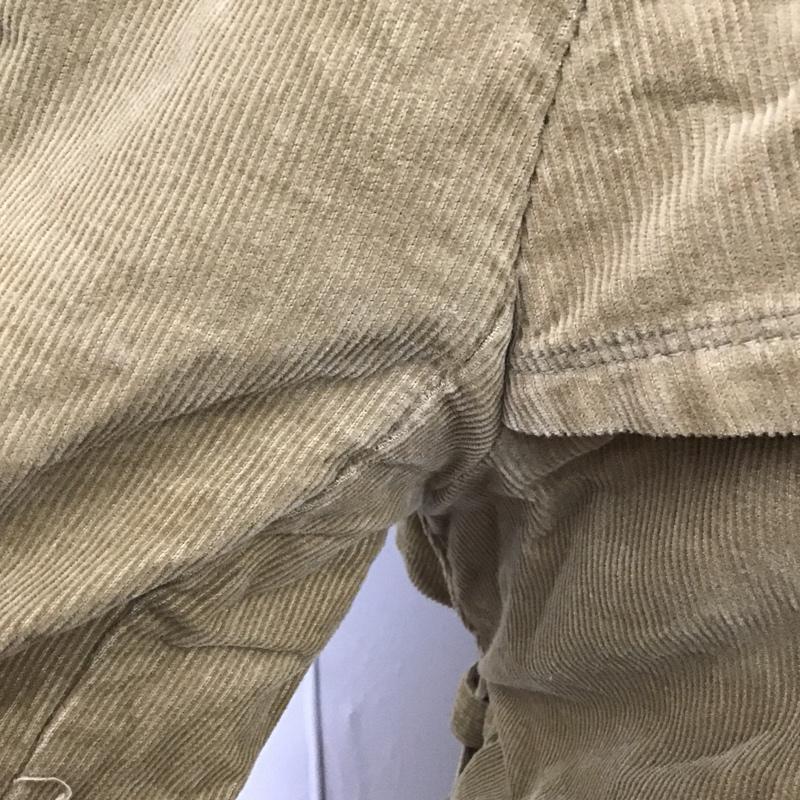 ダブルクローゼット w closet コート トレンチコート 263801 ボアライナー コーデュロイ FREE 無地 ベージュ / ベージュ / レディース USED 古着 中古 10101180