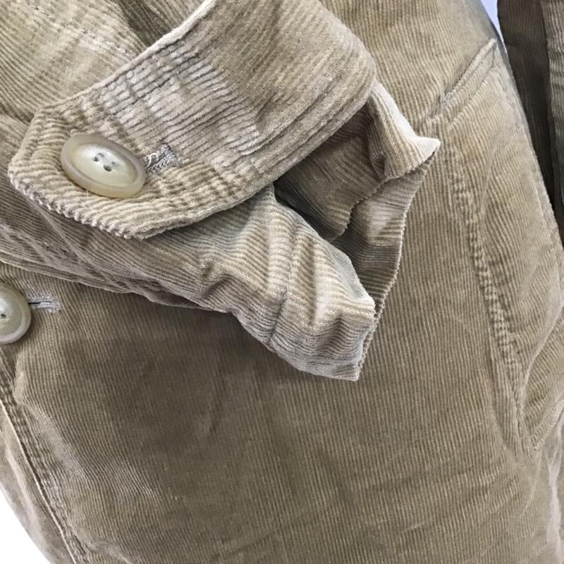 ダブルクローゼット w closet コート トレンチコート 263801 ボアライナー コーデュロイ FREE 無地 ベージュ / ベージュ / レディース USED 古着 中古 10101180
