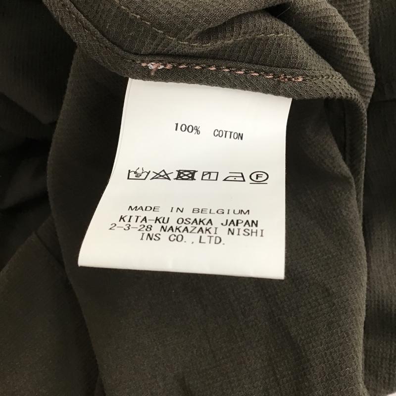 バシスブルック BASISBROEK カーディガン 長袖 ガウンカーディガン 2 無地 チャコールグレー / チャコールグレー / メンズ USED 古着 中古 10101185