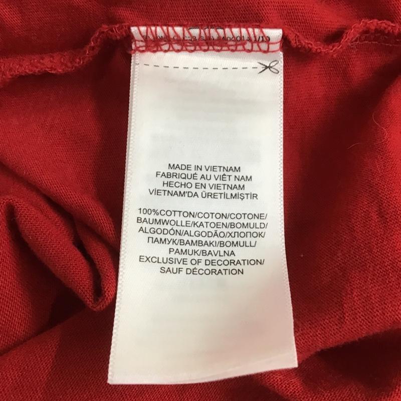 ポロラルフローレン POLO RALPH LAUREN Tシャツ 半袖 ビッグポニー クルーネック タグ付き S プリント 赤 / レッド / X 白 / ホワイト / メンズ USED 古着 中古 10101189