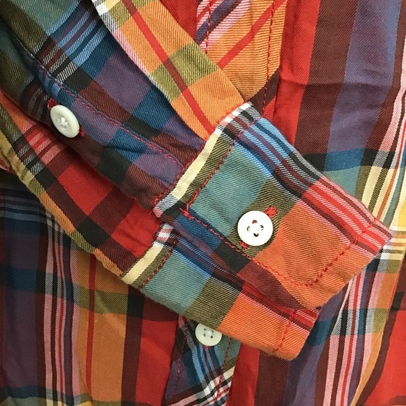 ラルフローレンデニム&サプライ RalphLauren Denim&Supply シャツ、ブラウス 長袖 胸ポケット コットン XXS チェック マルチカラー / マルチカラー / レディース USED 古着 中古 10101218