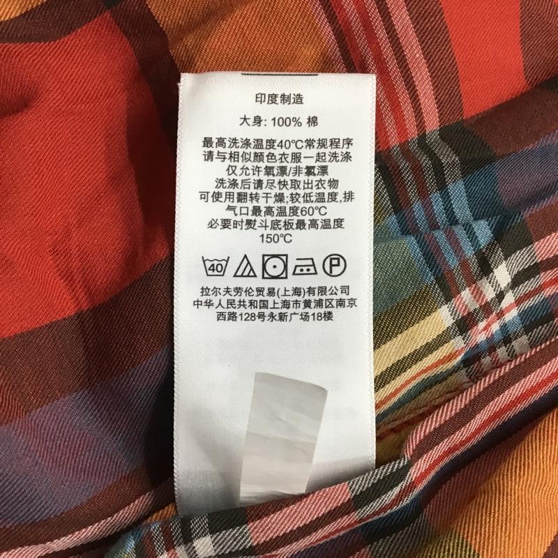 ラルフローレンデニム&サプライ RalphLauren Denim&Supply シャツ、ブラウス 長袖 胸ポケット コットン XXS チェック マルチカラー / マルチカラー / レディース USED 古着 中古 10101218