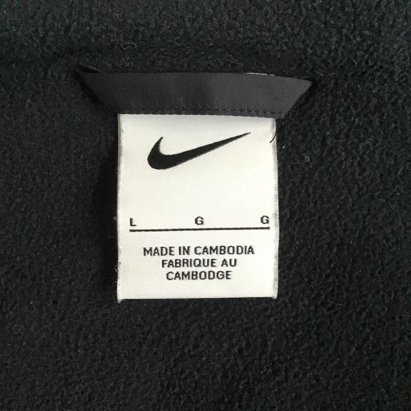 ナイキ NIKE ジャケット、上着 ジャケット、ブレザー CW6768-010 サーマ レペル パーク メンズ サッカージャケット サッカーウェア L ワンポイント 黒 / ブラック / メンズ USED 古着 中古 10101223