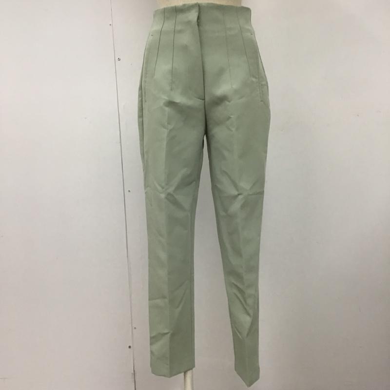 ザラ ZARA パンツ スラックス XS 無地 水色 / ライトブルー /  レディース USED 古着 中古 10101235