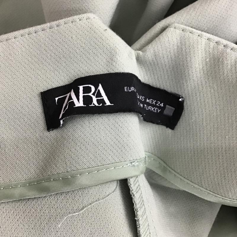 ザラ ZARA パンツ スラックス XS 無地 水色 / ライトブルー /  レディース USED 古着 中古 10101235